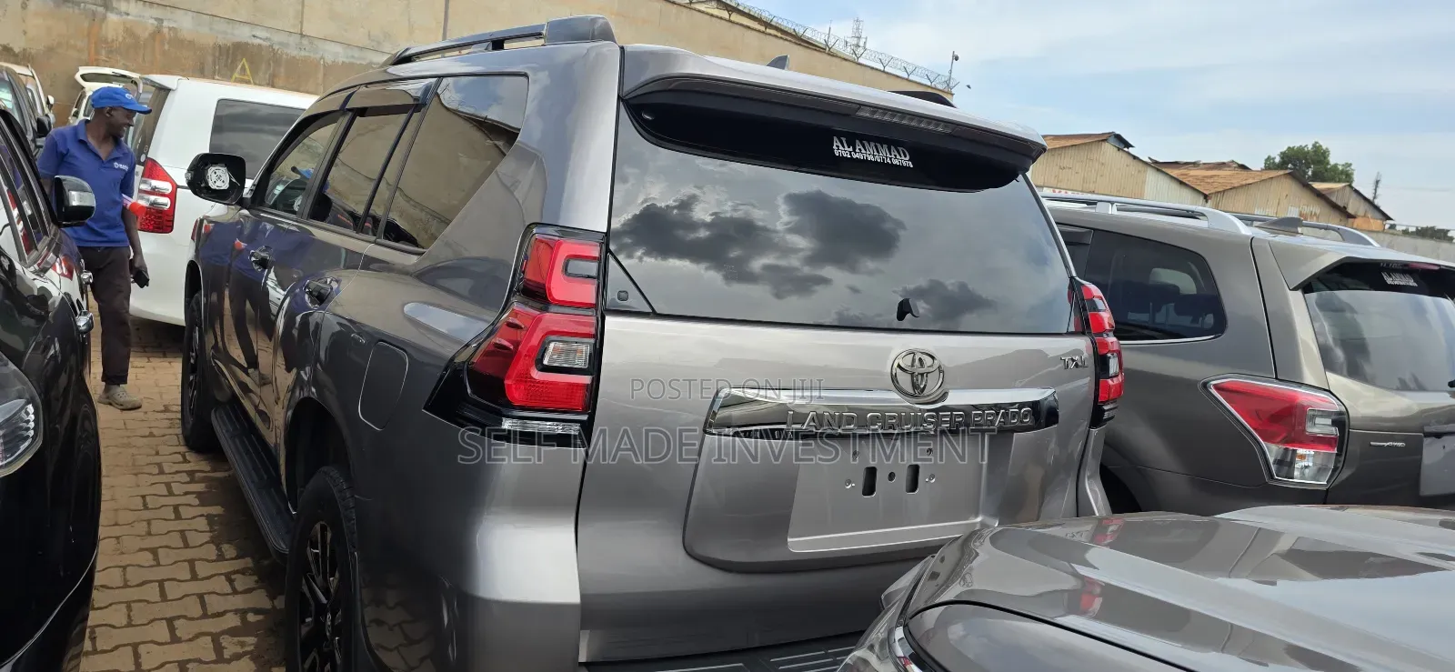 Toyota Land Cruiser Prado 2020 Gray