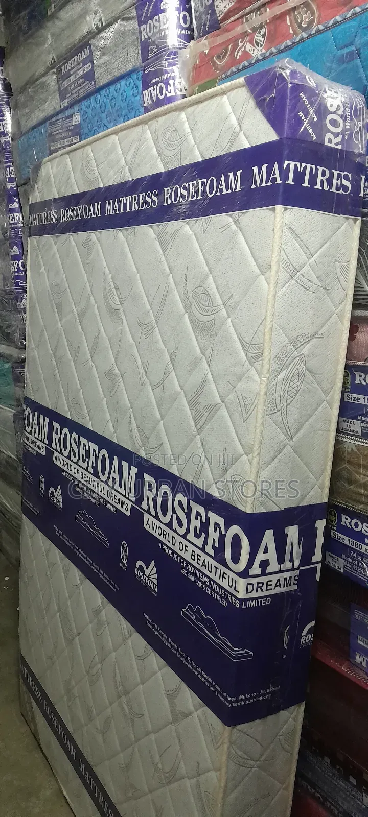 4x6 Inches Rosefoam Premium High Density Mattress
