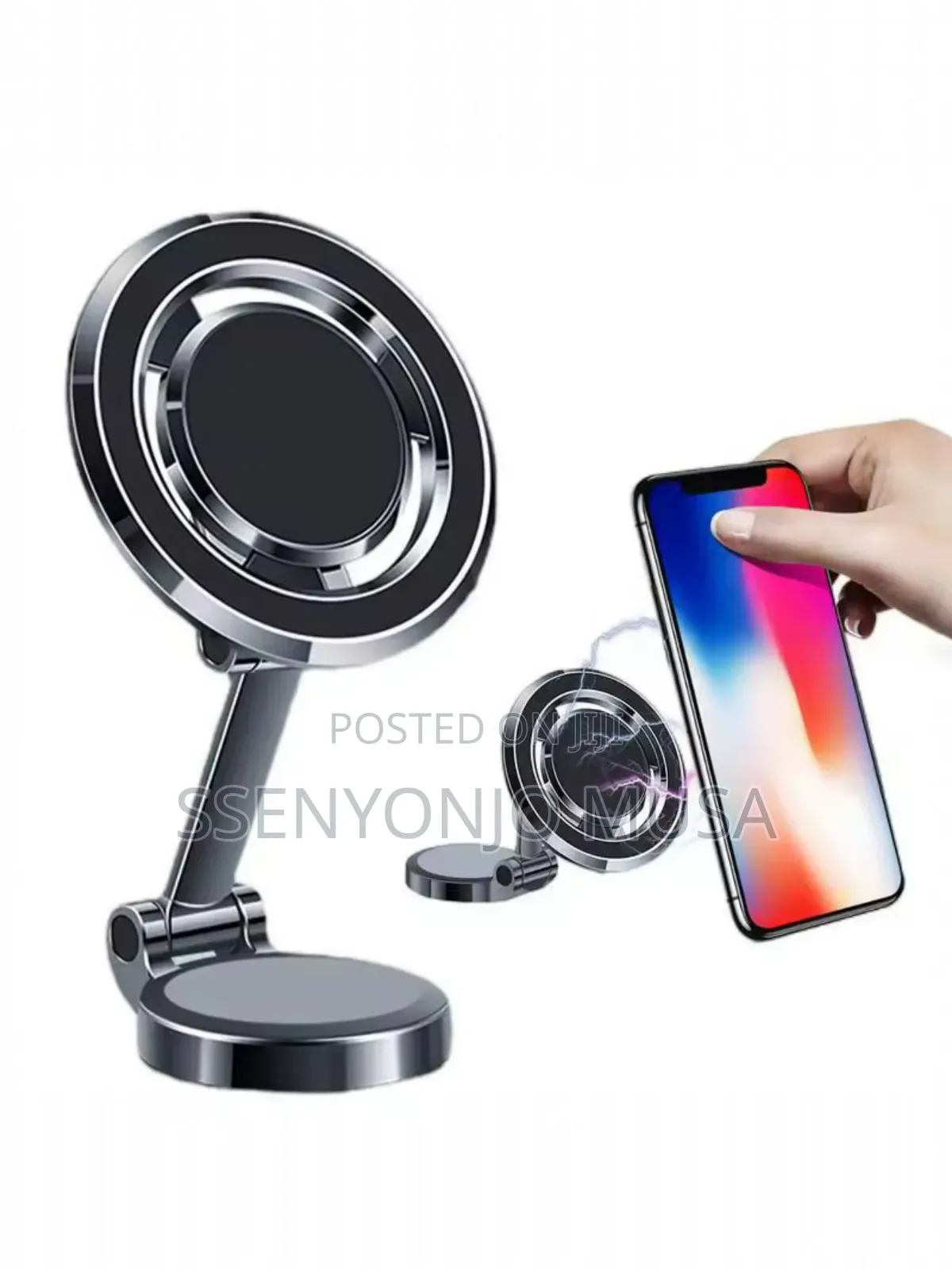 Strong Magnets Folding Magnetic Phone Holder for Dashboard All Phones