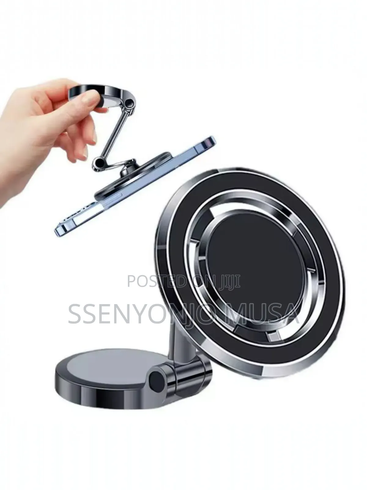 Strong Magnets Folding Magnetic Phone Holder for Dashboard All Phones