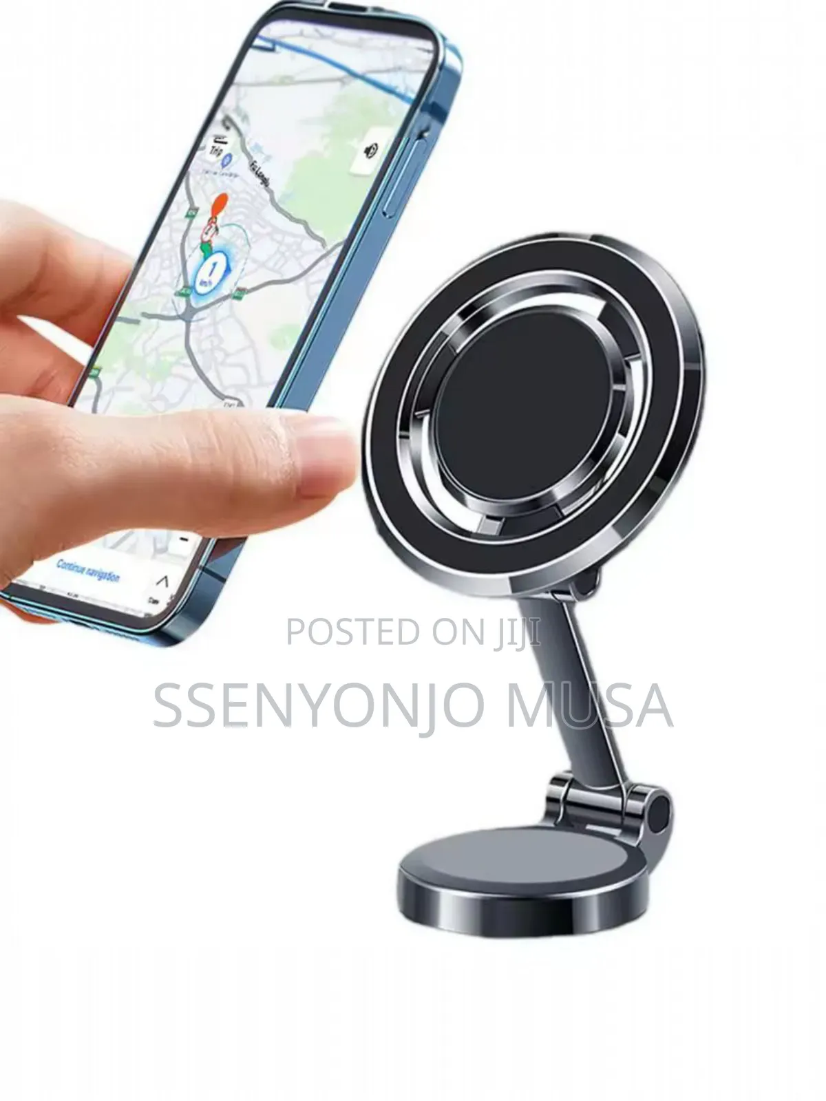 Strong Magnets Folding Magnetic Phone Holder for Dashboard All Phones