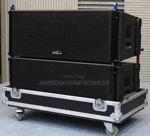 Admark a-12a Double 12" Waterproof Powered Line Array, W/Built-in DSP