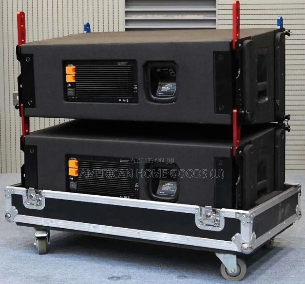 Admark a-12a Double 12" Waterproof Powered Line Array, W/Built-in DSP