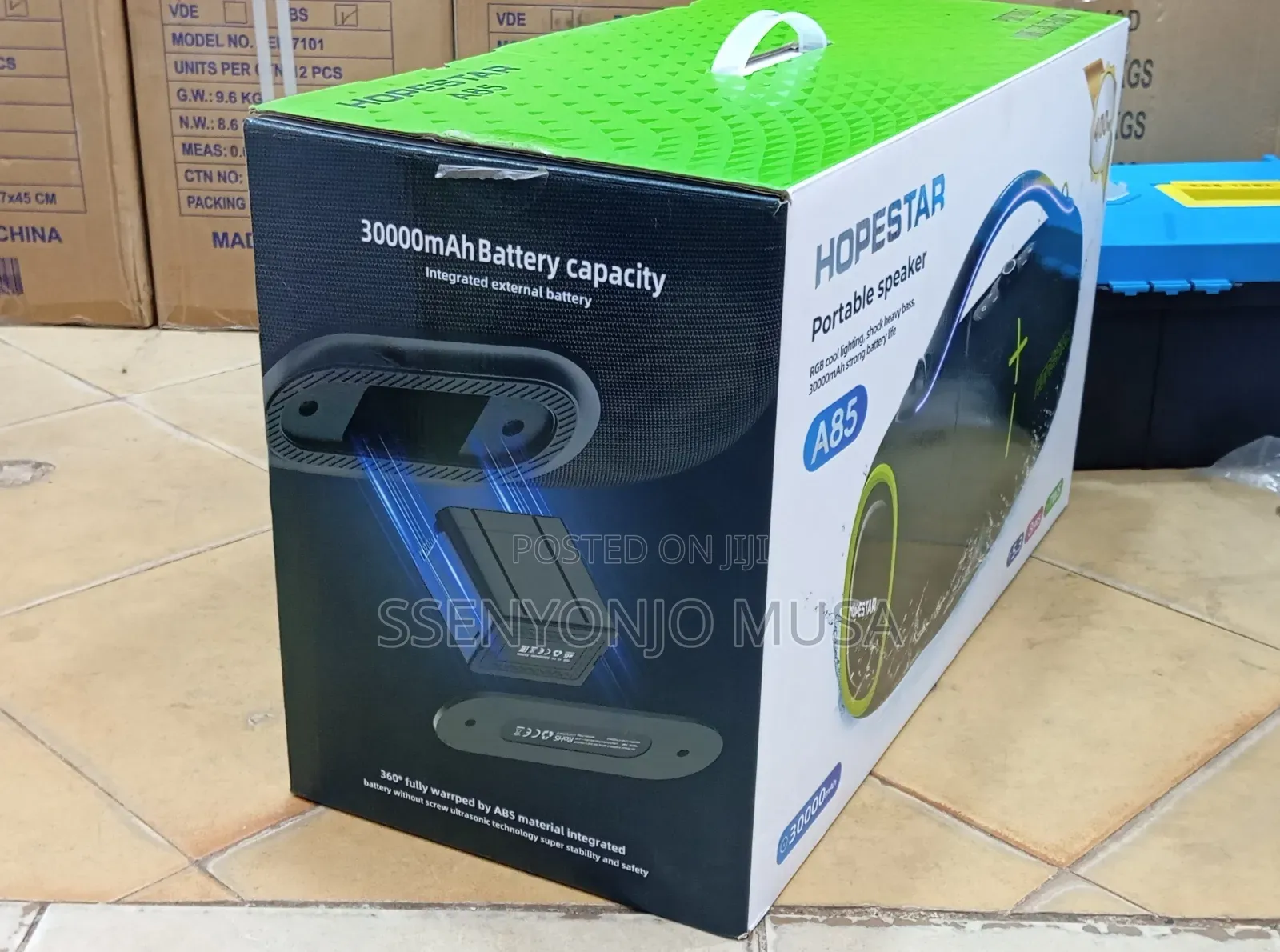 Hopestar A85 Outdoor Party Speaker | 400w Powerful Bass Portable Bt