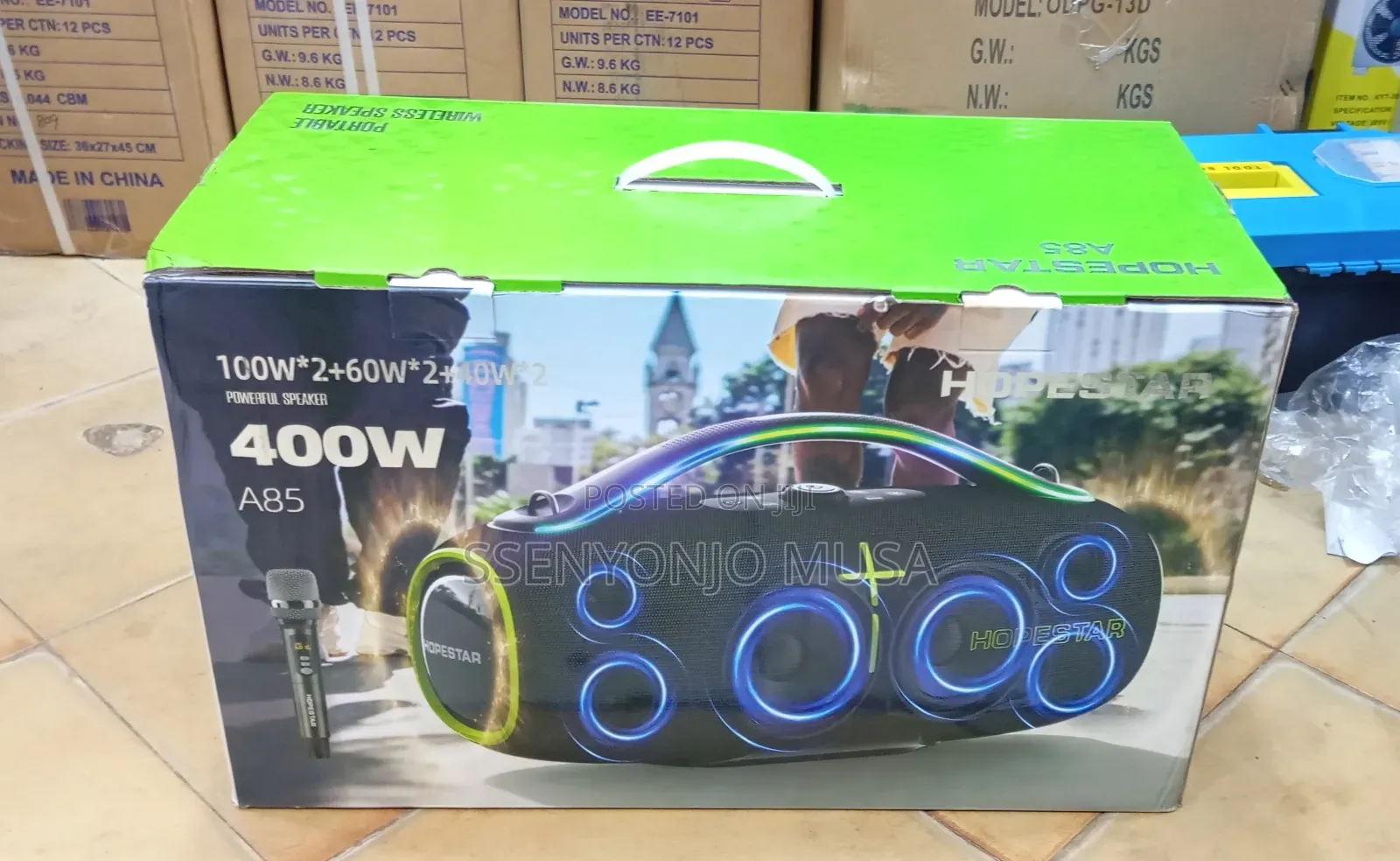 Hopestar A85 Outdoor Party Speaker | 400w Powerful Bass Portable Bt