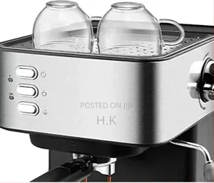 DSP 1.6 Litre Electric Espresso Coffee Maker Machine- Silver