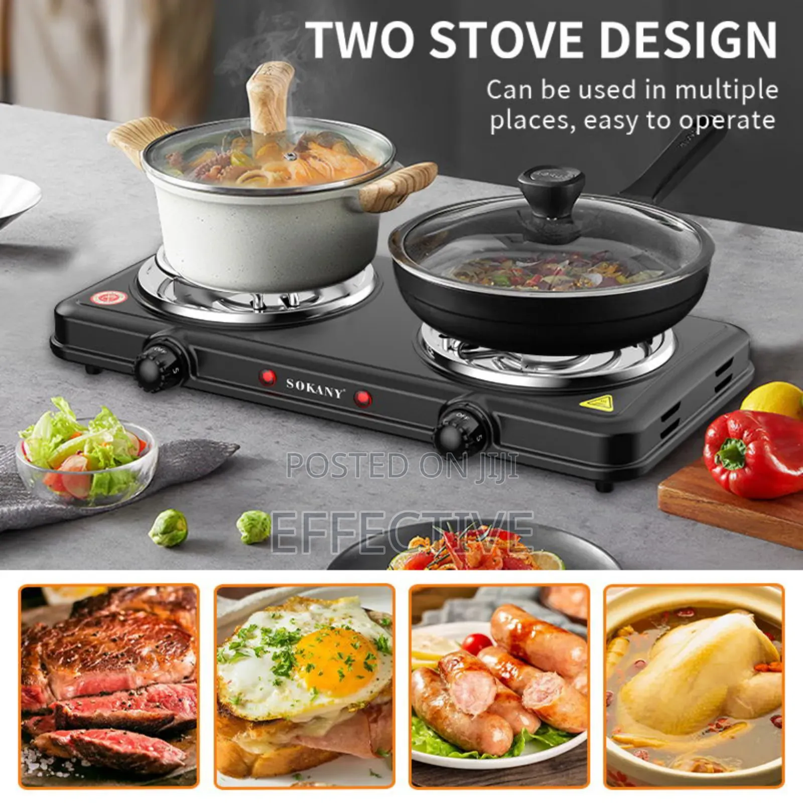 Sokany Electric Stove Coil Hot Plate Cooker