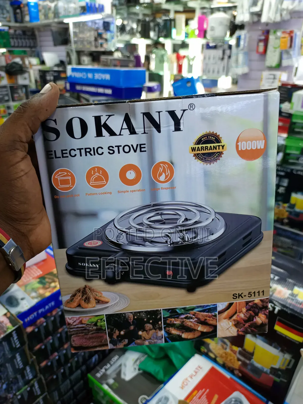 Sokany Sk-5111 Electric Stove.