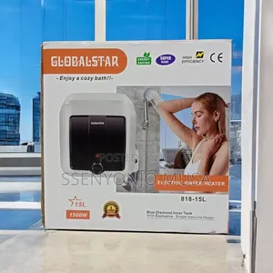 Globalstar 15l Electric Water Heater | 1500w Glasslined Tank