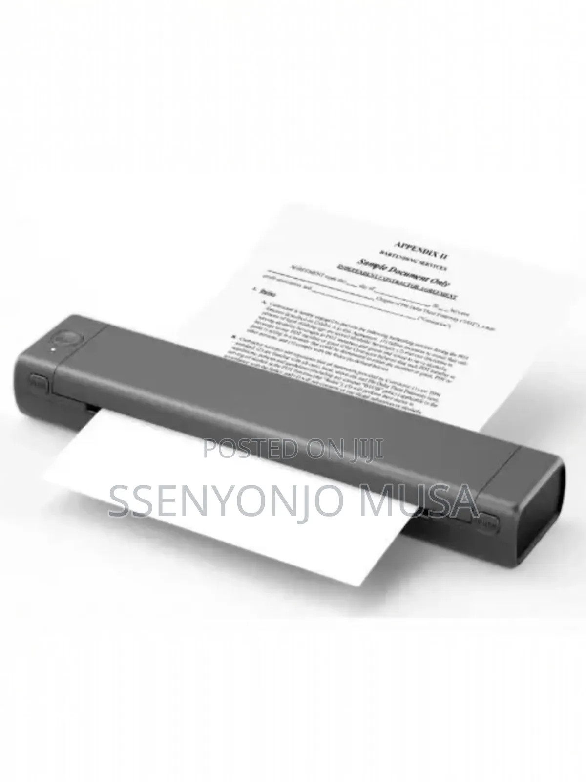 A4 Portable Thermal Printer | Inkless Bt Wireless Travel Printer