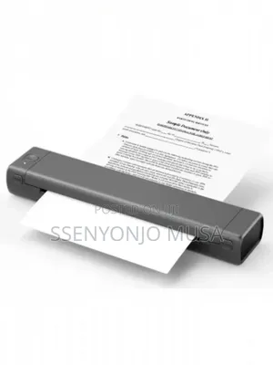 A4 Portable Thermal Printer | Inkless Bt Wireless Travel Printer
