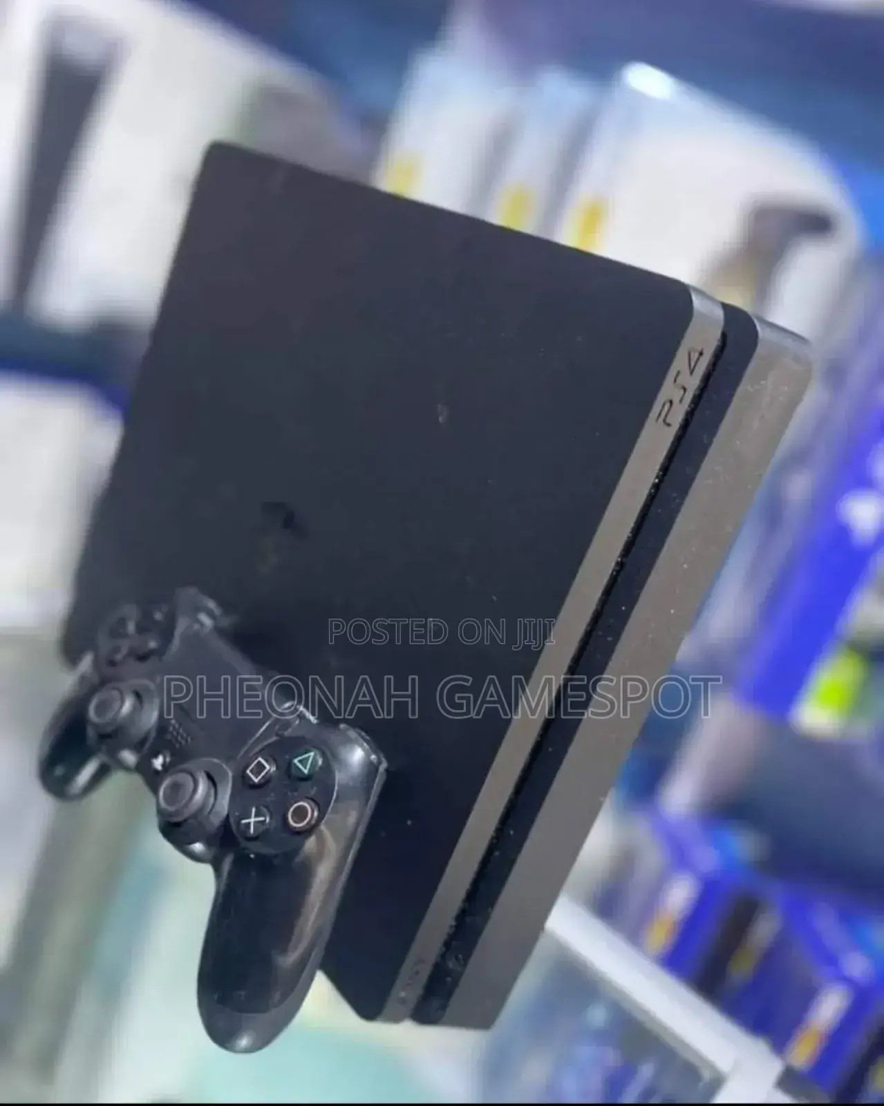 Playstation 4 Slim. Low Power Consumption, 13 Games And 2 Controllers