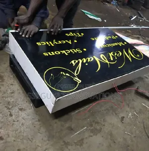 3d Letters ,Light Boxes,Banners,Stickerz,Logos