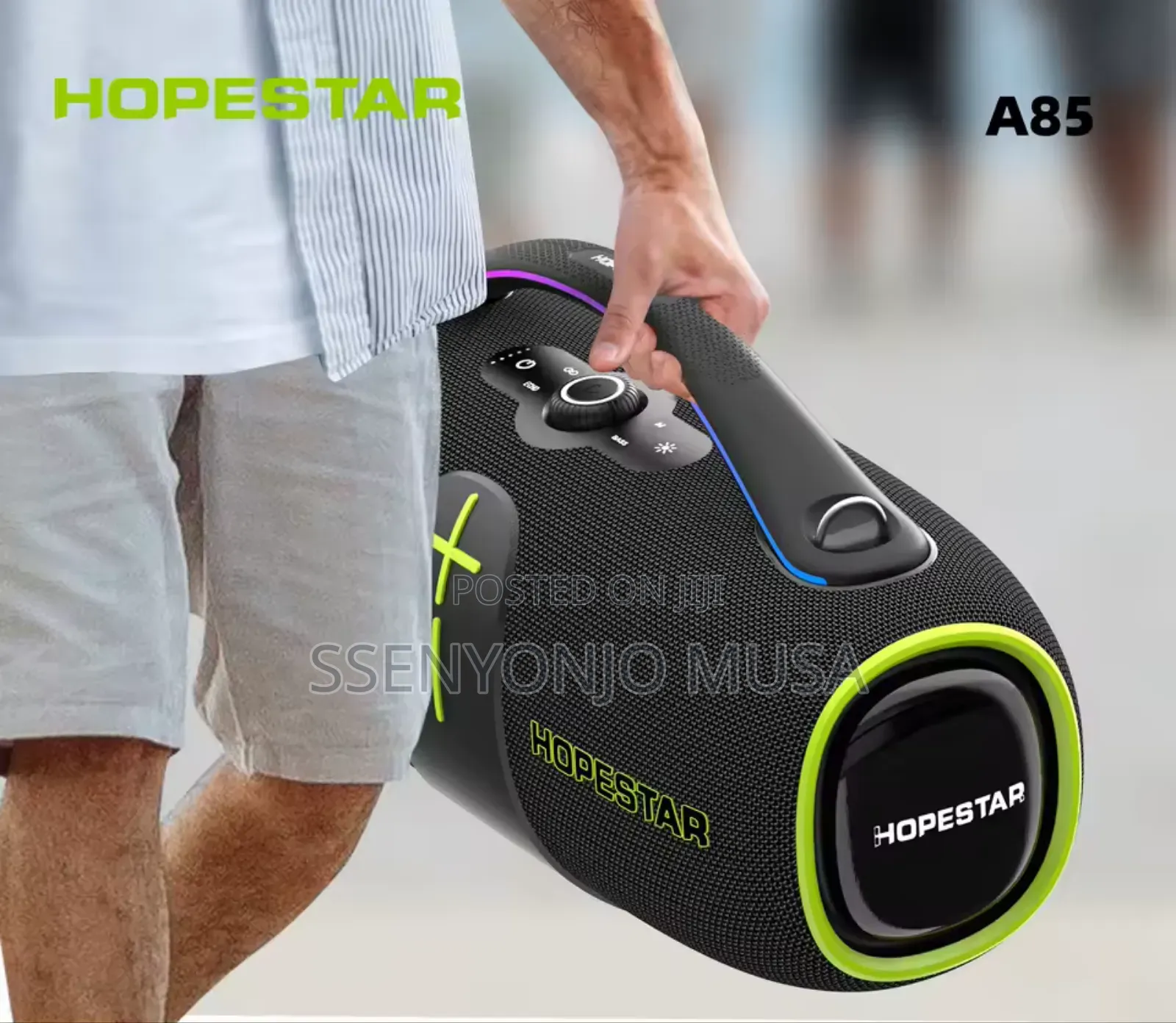 Hopestar A85 Outdoor Party Speaker | 400w Powerful Bass Portable Bt