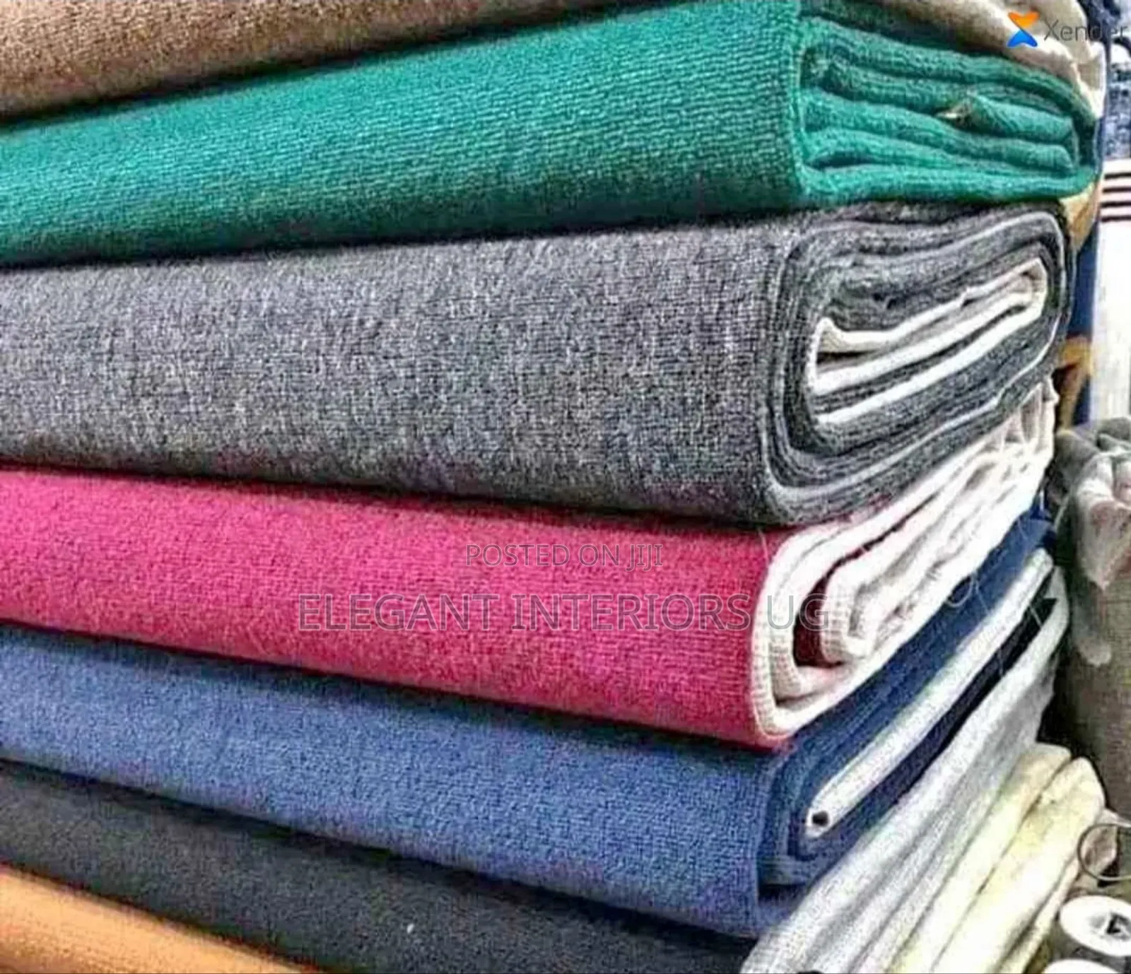 Elegant Office Soft Carpets in Plain Colours
