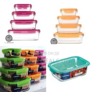 Luminarc Rectangle Borosilicate Glass Food Storage Containers