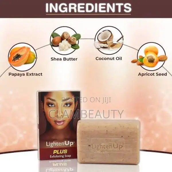Lightenup Plus Exfoliating Soap.