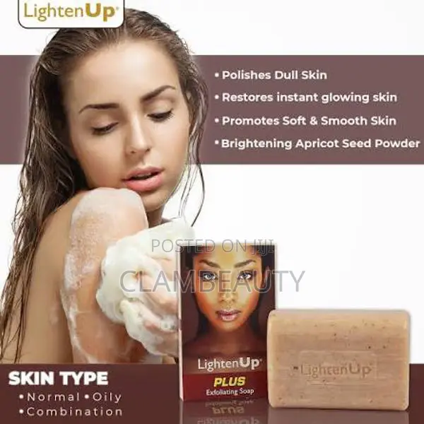 Lightenup Plus Exfoliating Soap.