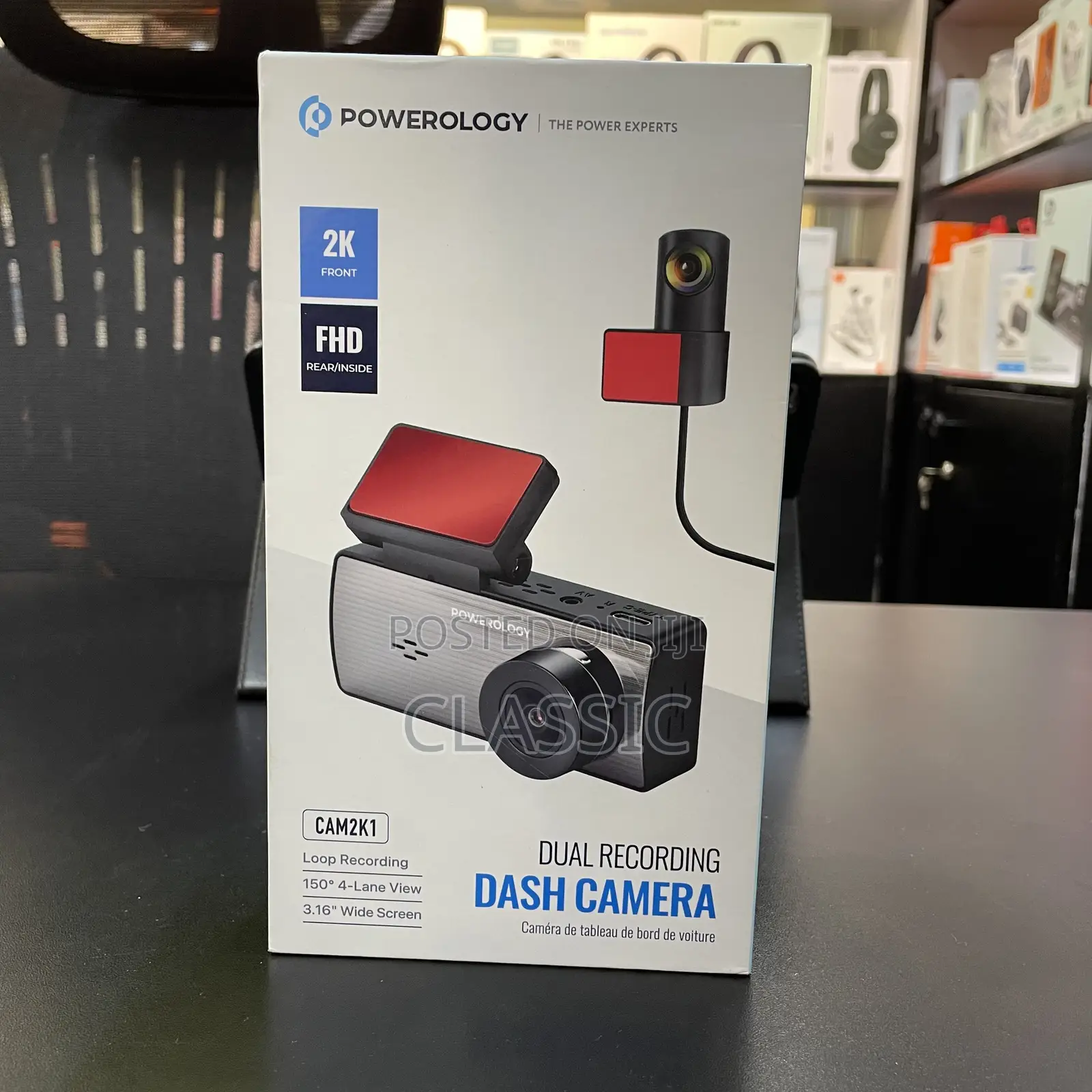 Powerology Dual Recording Dash Camera