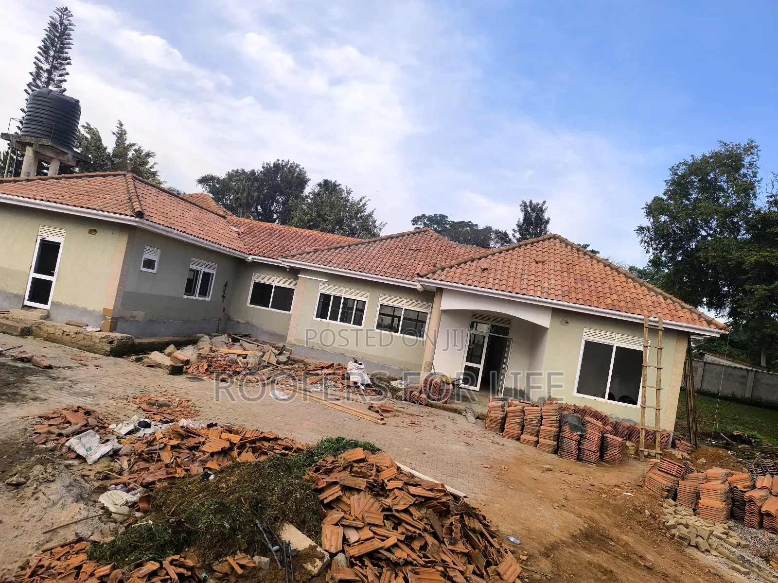 Roof Renovation Site Luzira