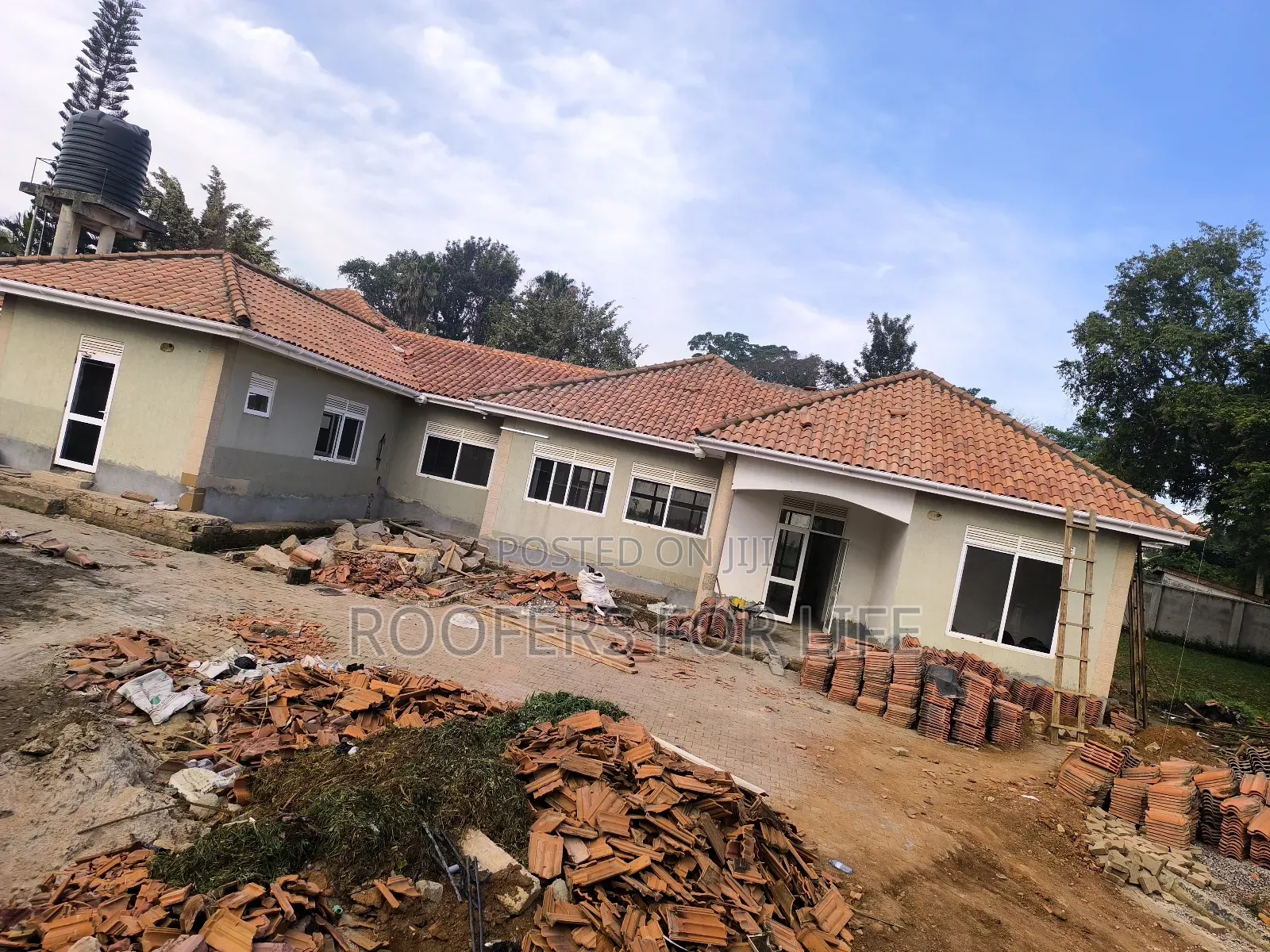 Roof Renovation Site Luzira