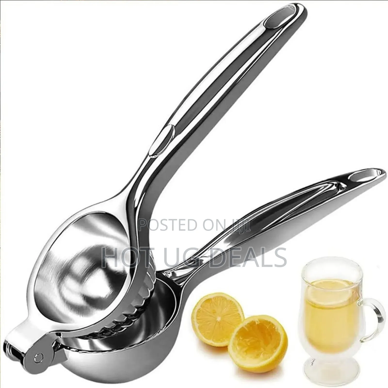 Stronh Durable Stainless Steel Lemon Squeezer- Silver