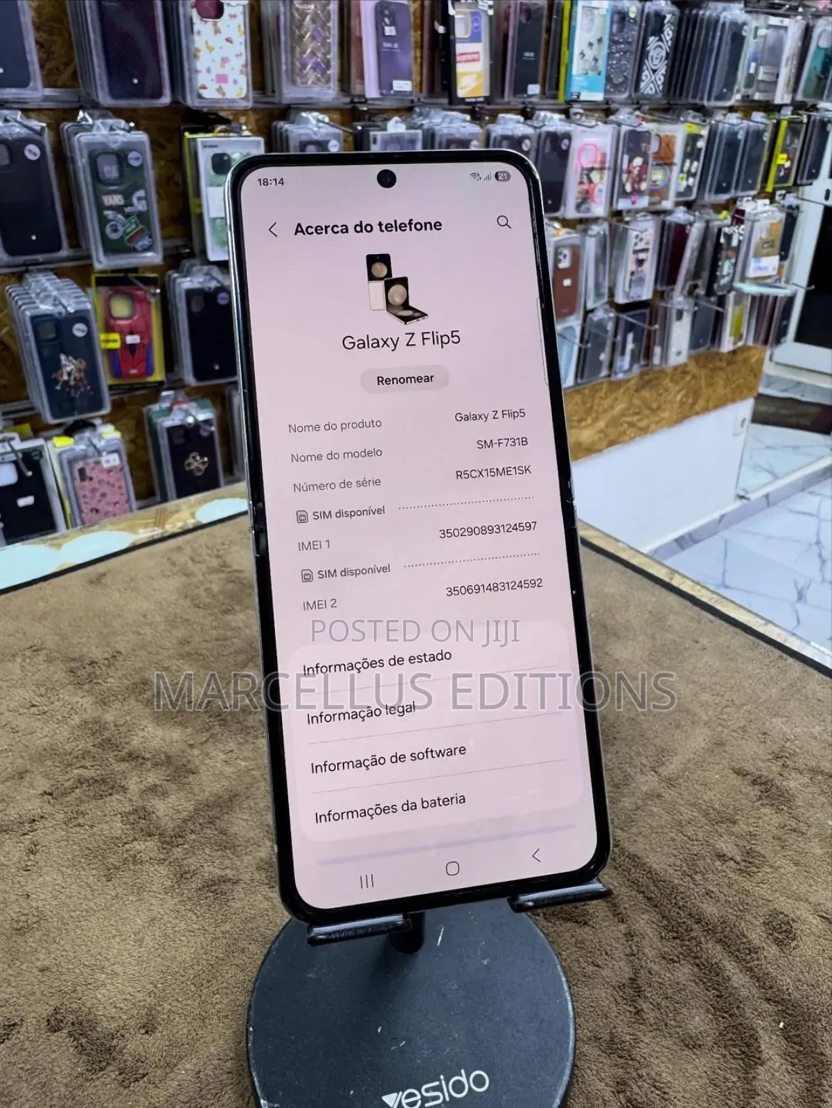 Samsung Galaxy Z Flip5 256 GB White