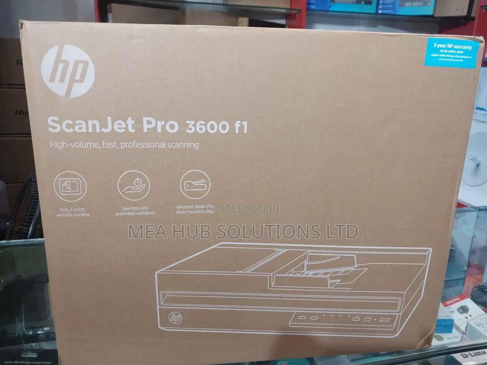 Hp Scanket Pro 3600 F1