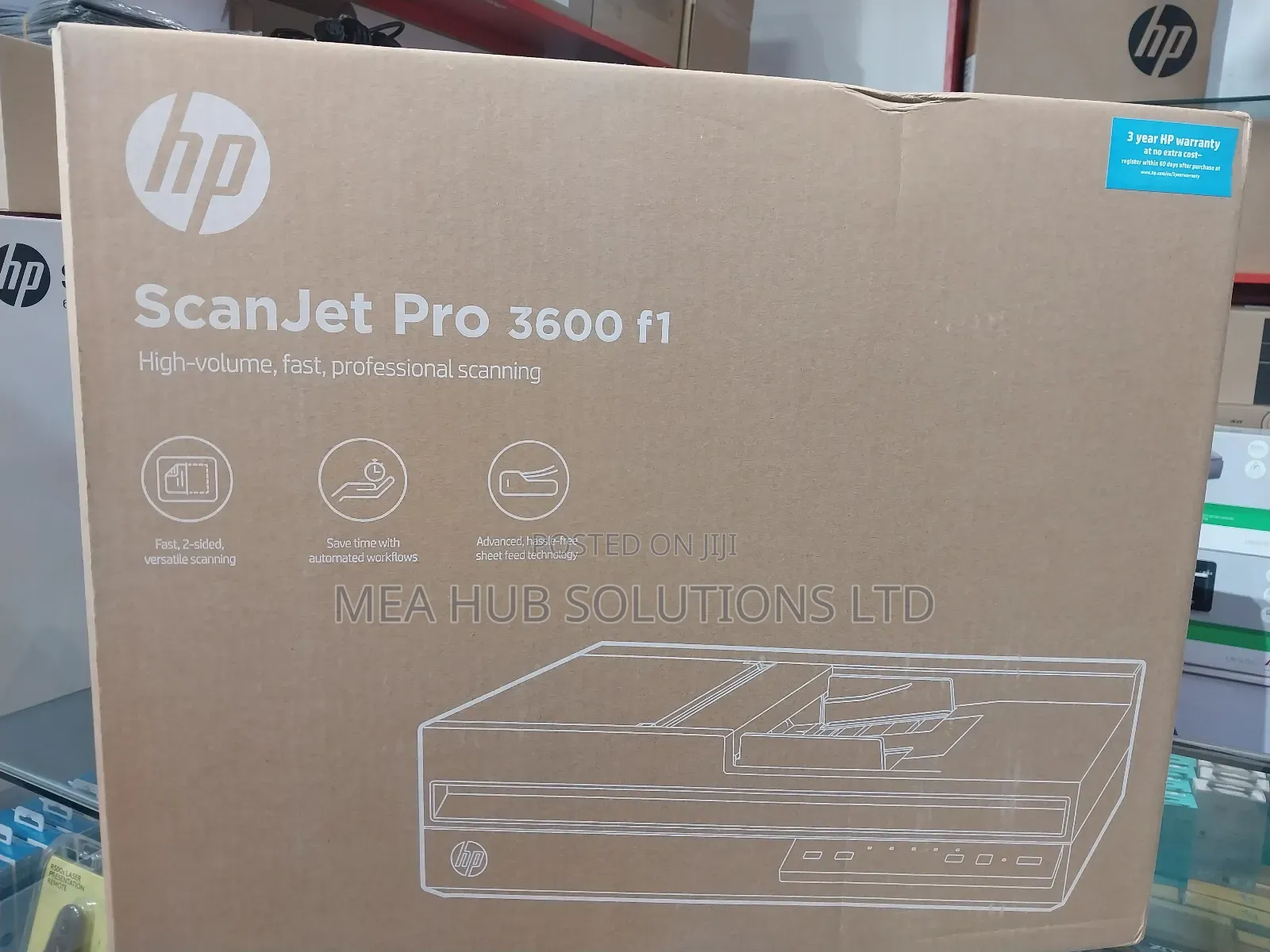 Hp Scanket Pro 3600 F1