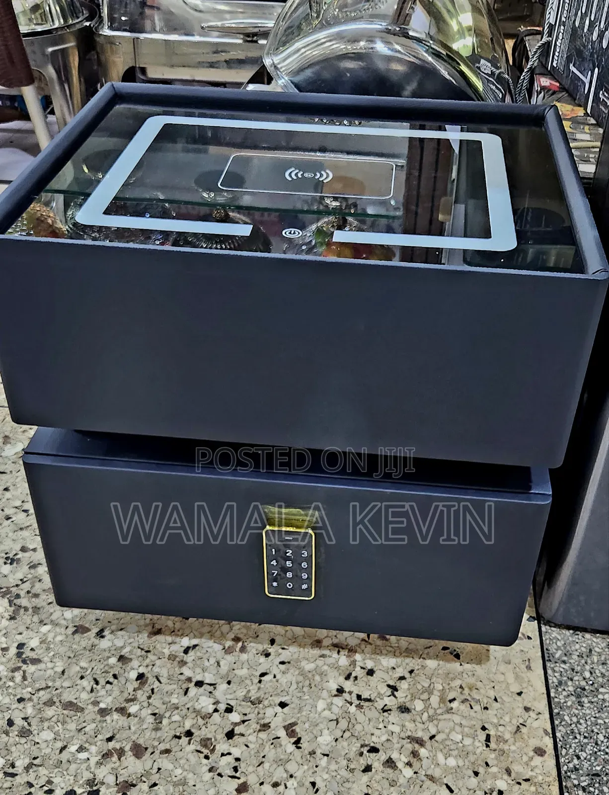 Smart Nightstand or Side Table With Integrated
