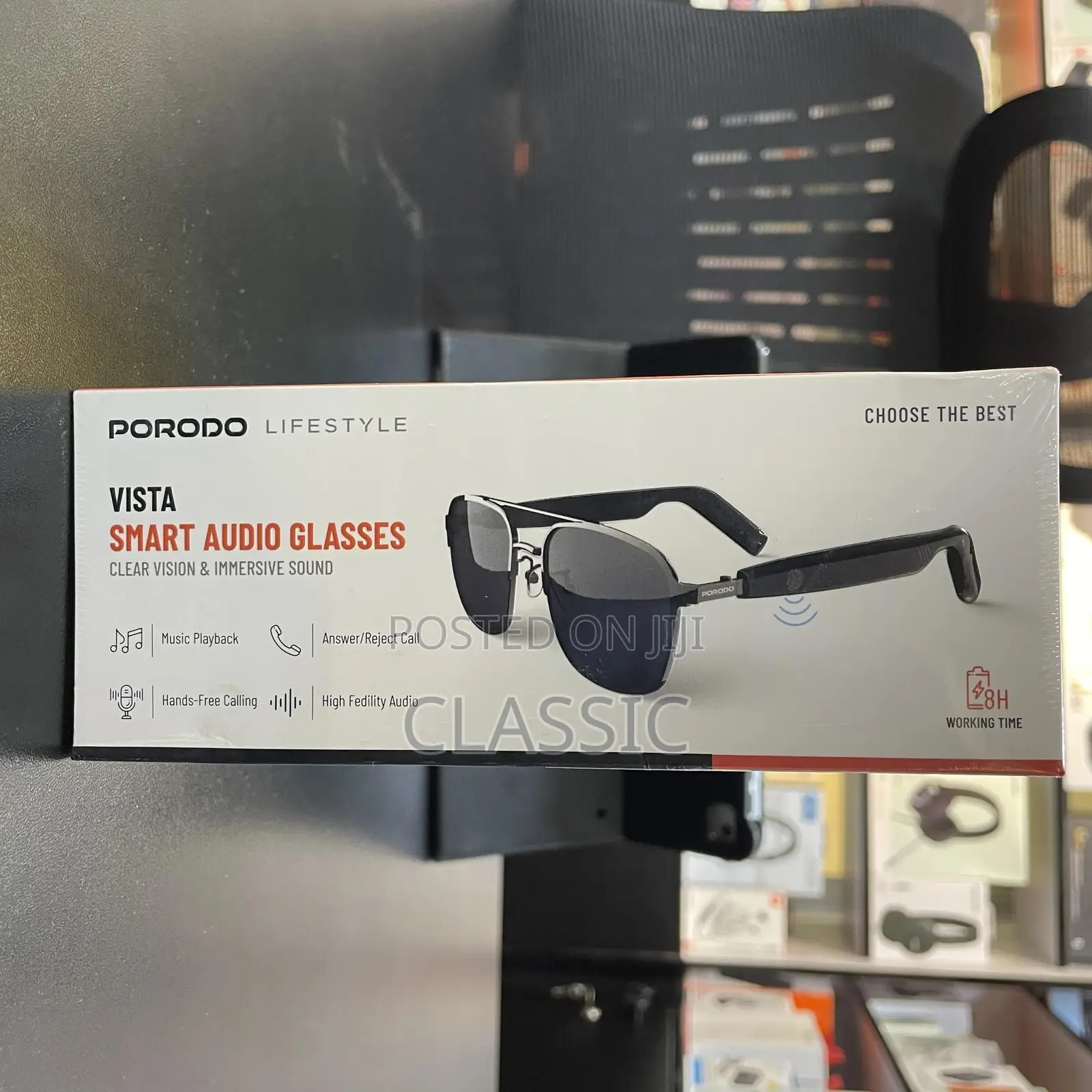 Porodo Lifestyle Vista Smart Audio Glasses