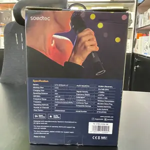 Porodo Soundtec Duo Mic Aluminum Wireless Microphone