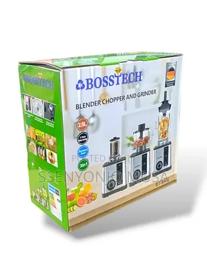 Bosstech 3-in-1 Commercial Electric Blender | 1500w High-Speed.