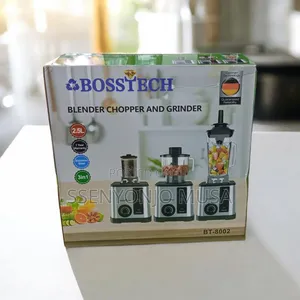 Bosstech 3-in-1 Commercial Electric Blender | 1500w High-Speed.