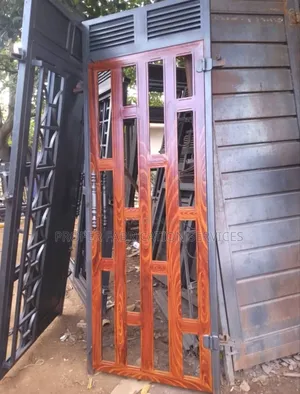 Security Doors Behind