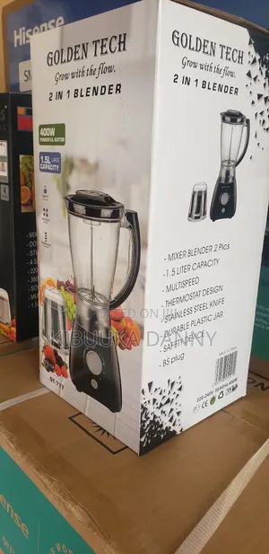 Golden Tech 2 in 1 Blender