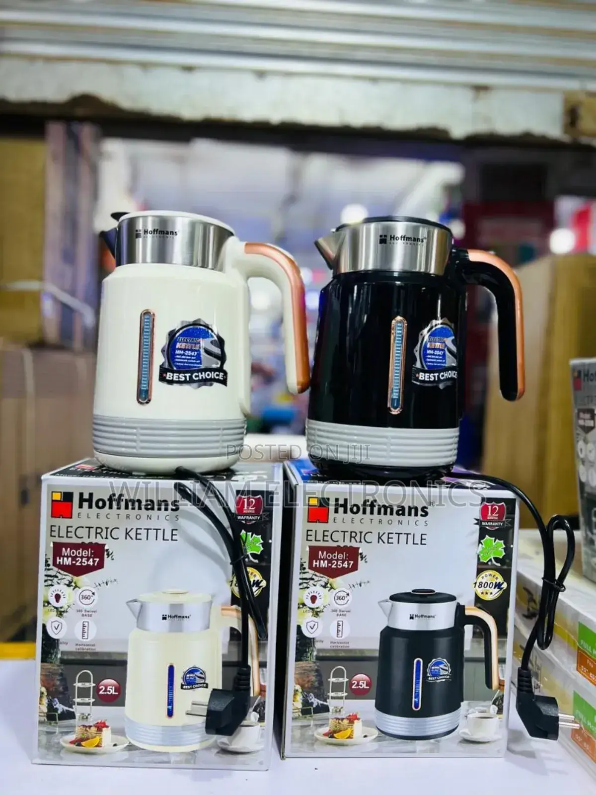 Hoffmans Electric Kettle Hm-2547