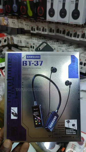 Samsung-Neckband Bluetooth Hifi Sound Digital Display Headphones