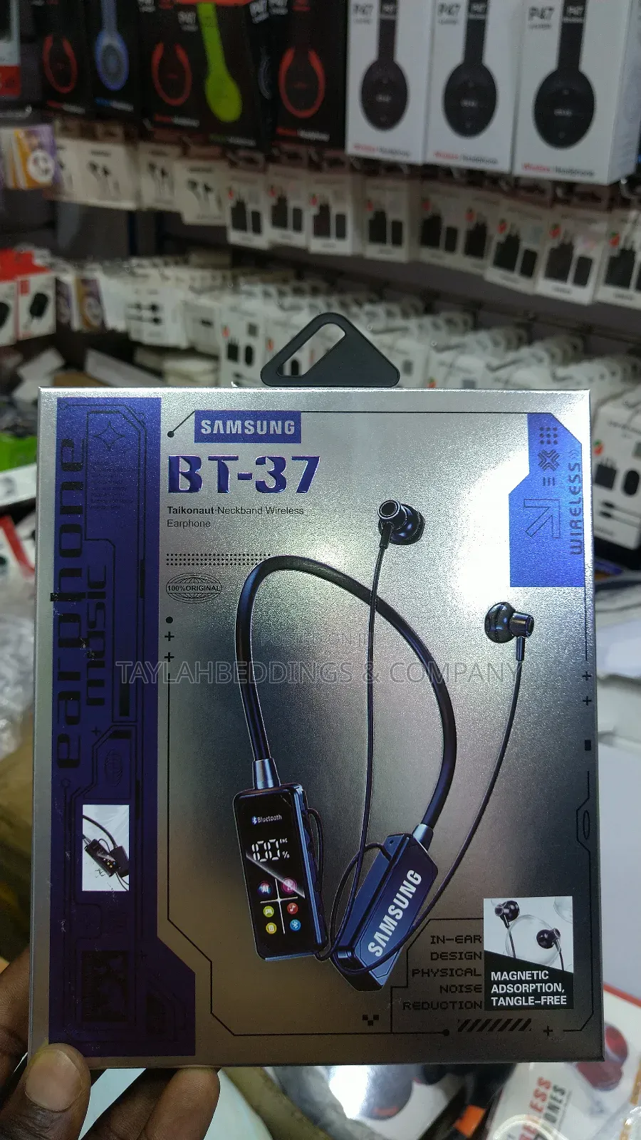Samsung-Neckband Bluetooth Hifi Sound Digital Display Headphones