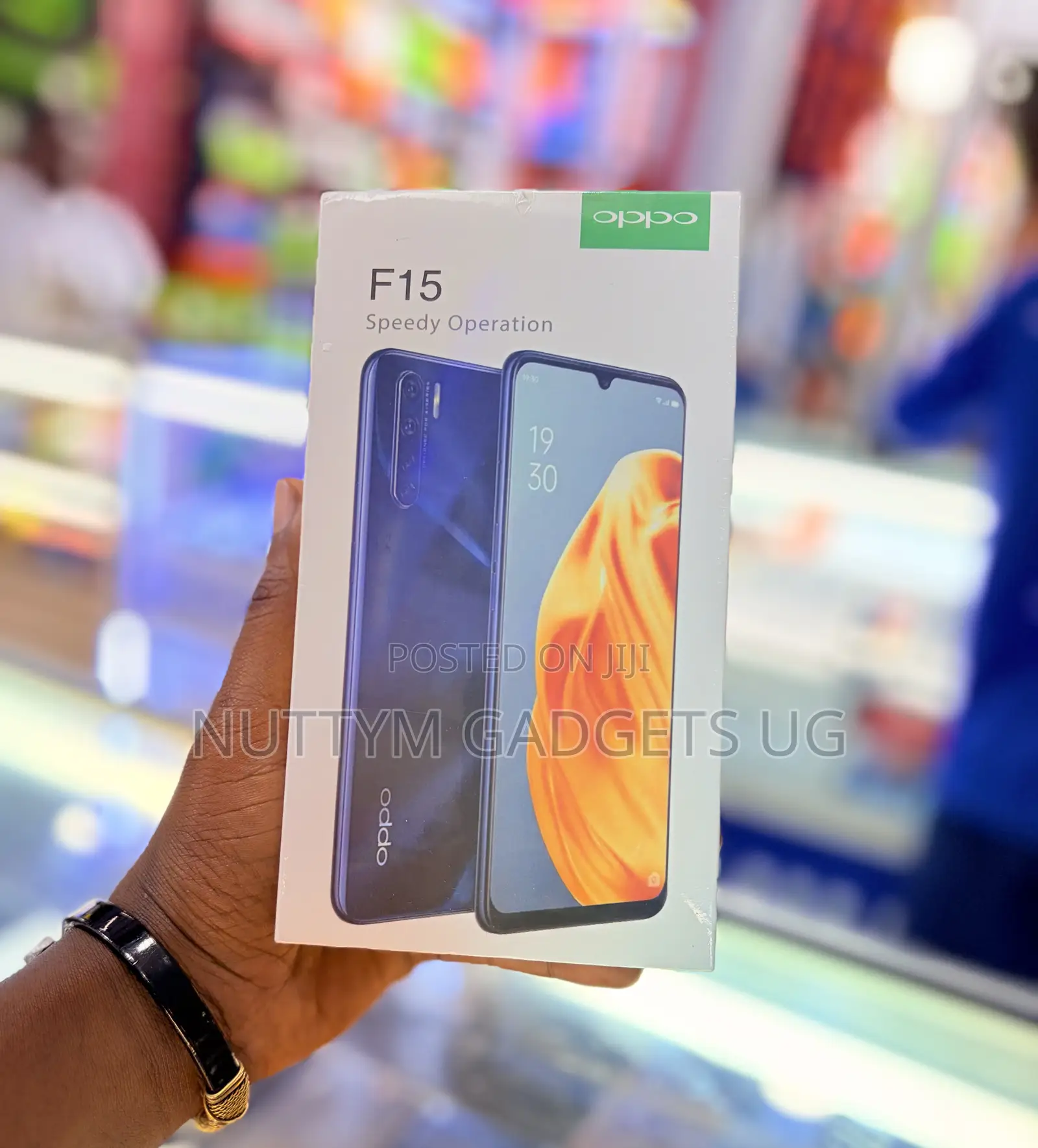 New Oppo F15 256 GB Blue