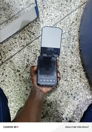 2in1 Foldable 2in1 Phone Stand With Bluetooth Speaker