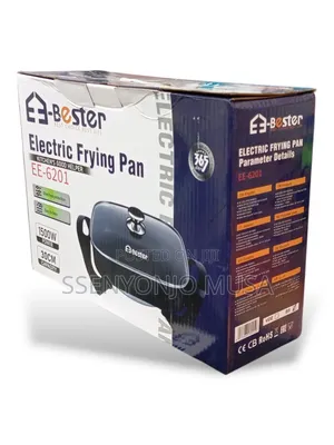 E-Bester Ee-6201 Electric Frying Pan | 1500w Non-Stick 30cm Multi-