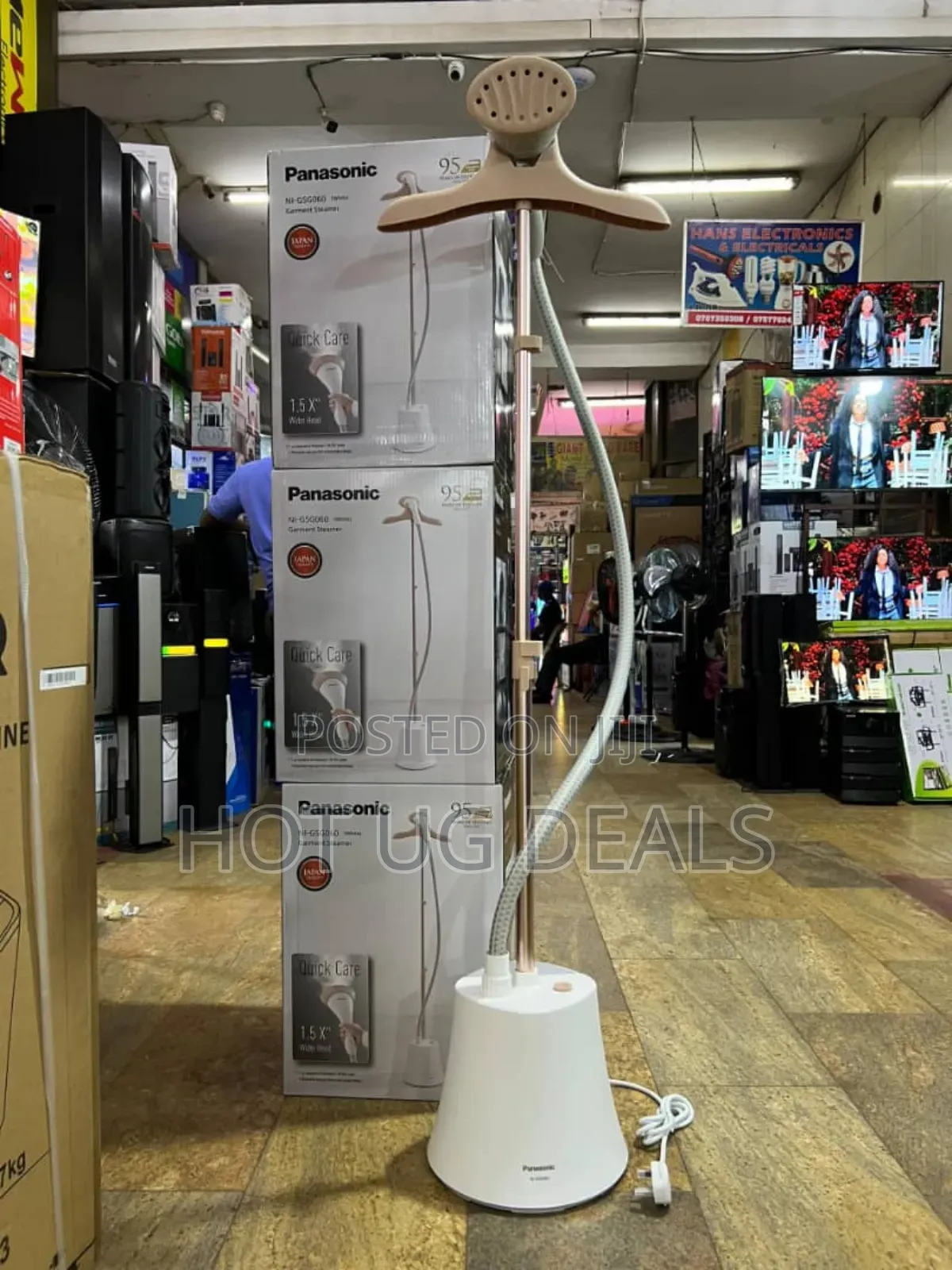 Panasonic Garment Steamer, Quick Care With Powerful Steam