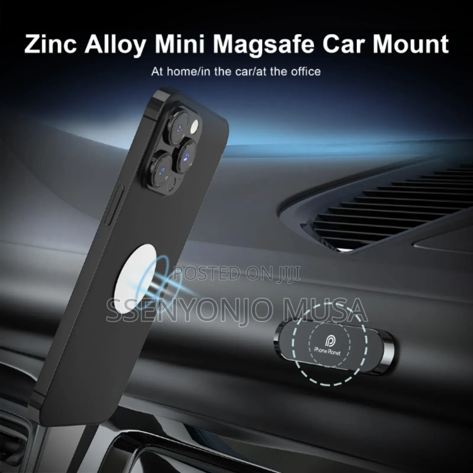 Magnetic F31 Car Bike Mobile Phone Holder – Strong Magnet Mount.