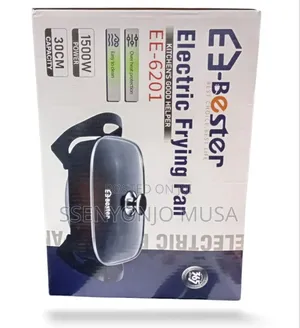 E-Bester Ee-6201 Electric Frying Pan | 1500w Non-Stick 30cm Multi-