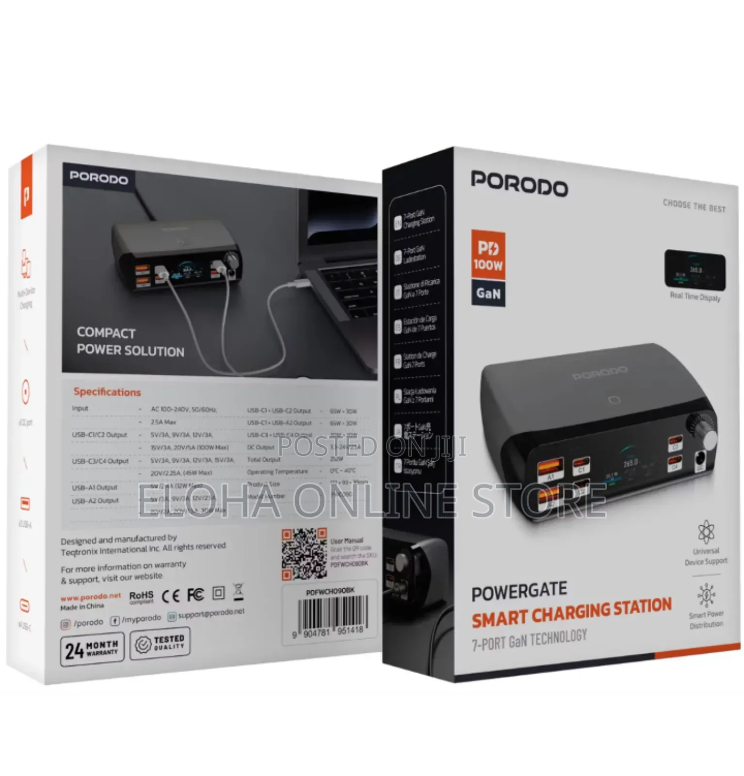 Porodo Powergate Smart Charging Station