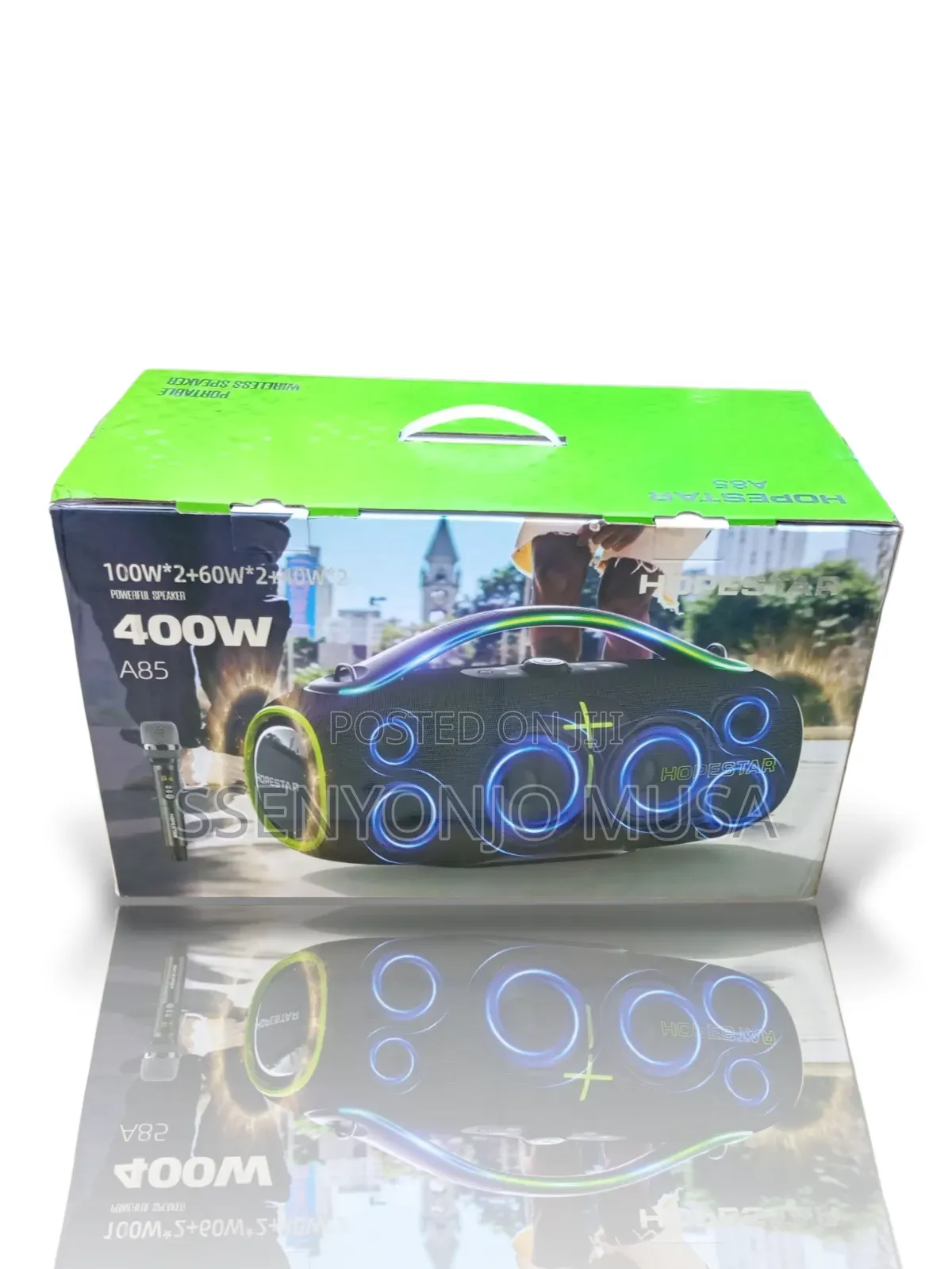 Hopestar A85 Outdoor Party Speaker | 400w Powerful Bass Portable Bt