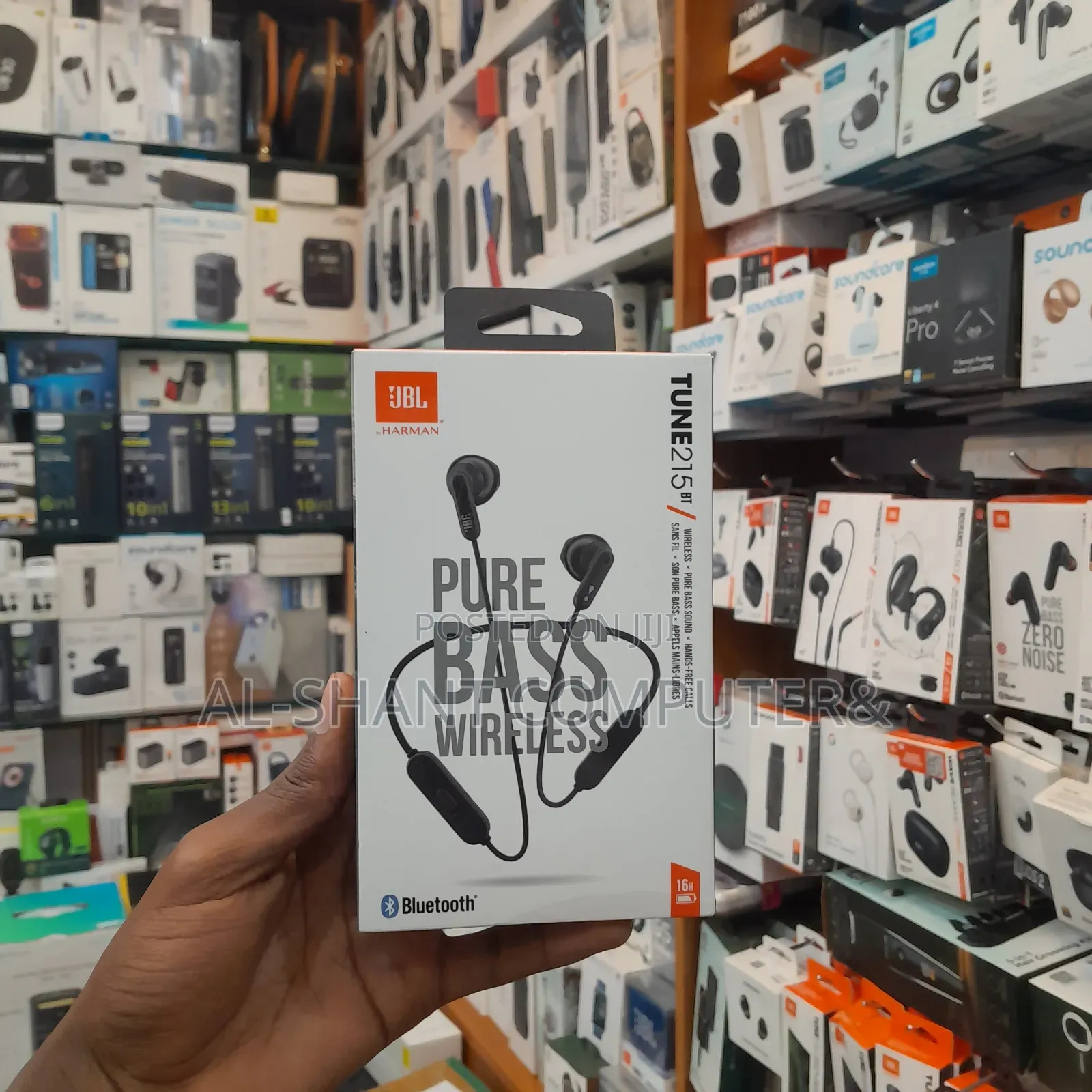 JBL Tune 215 Bt/JBL Neckband Earphones