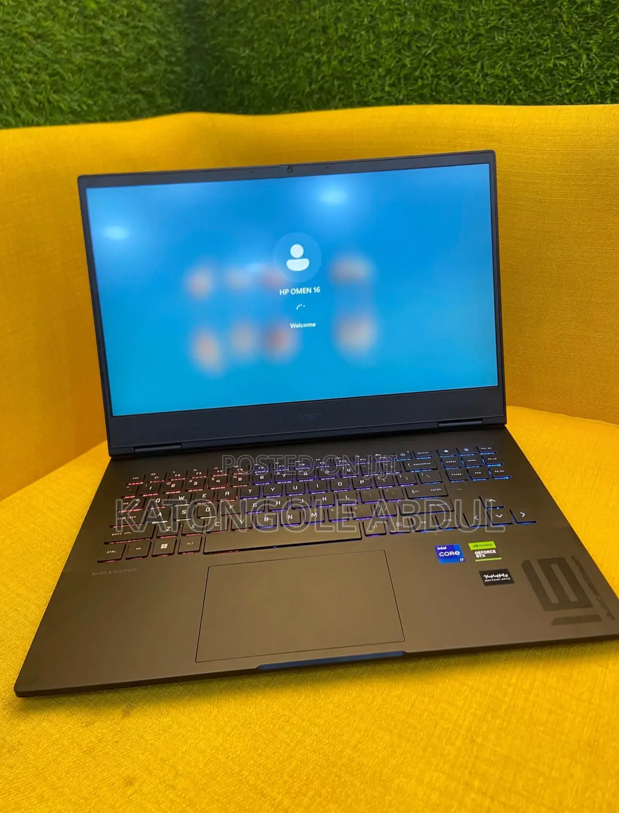 New Laptop HP Omen 16 24GB Intel Core I7 SSD 1T