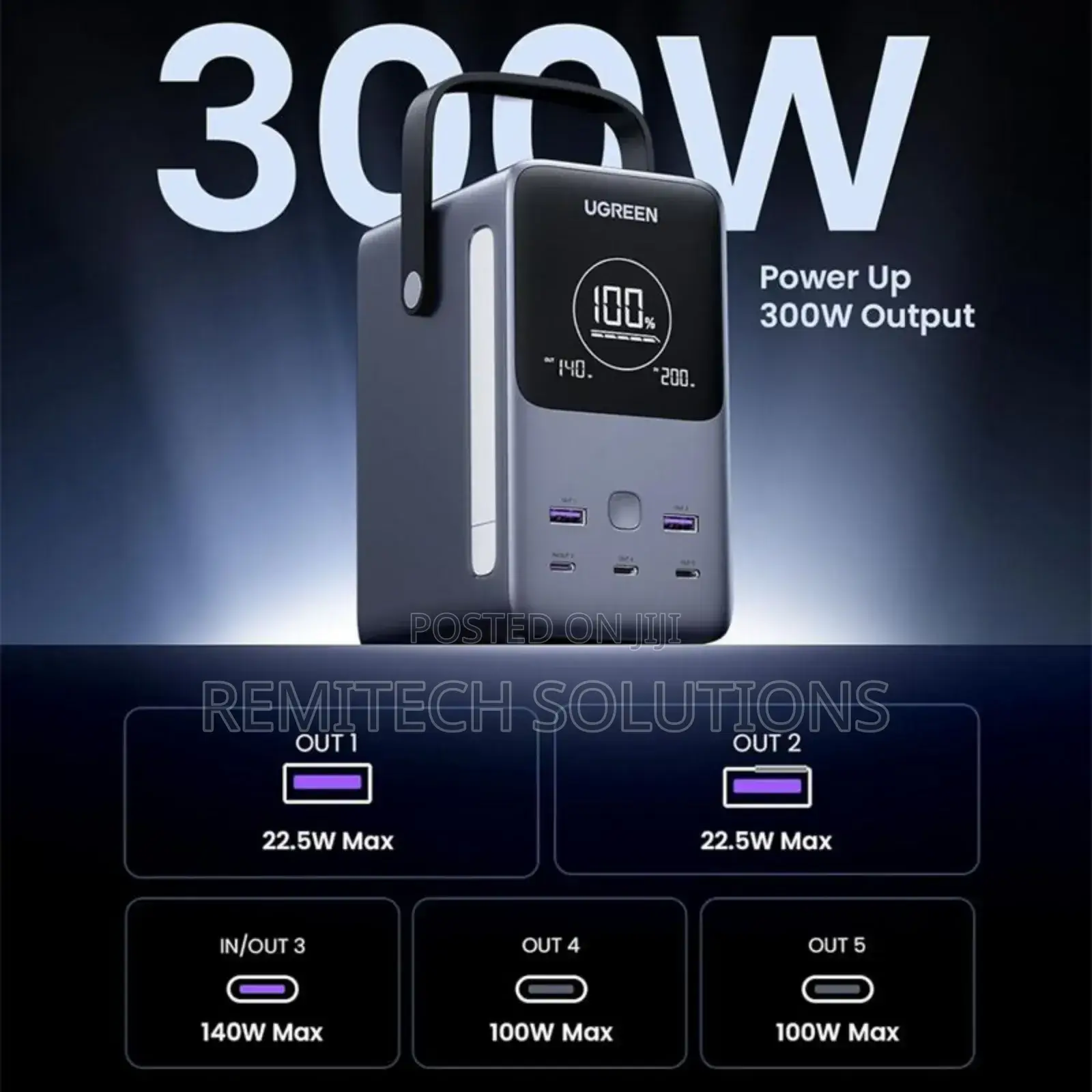 Ugreen 48,000mah 300w Power Bank